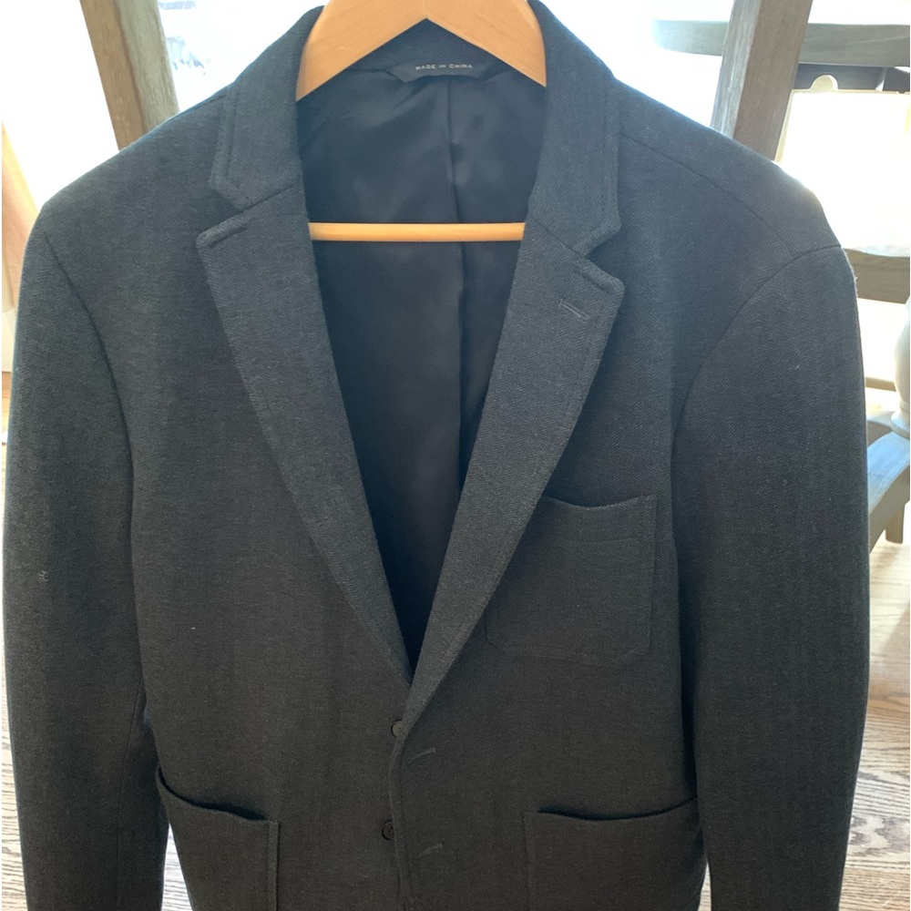 Banana Republic Charcoal grey sports coat jacket. Only wore a couple times.
